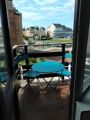 Studio Deauville-Les Marinas,vue mer et bassin